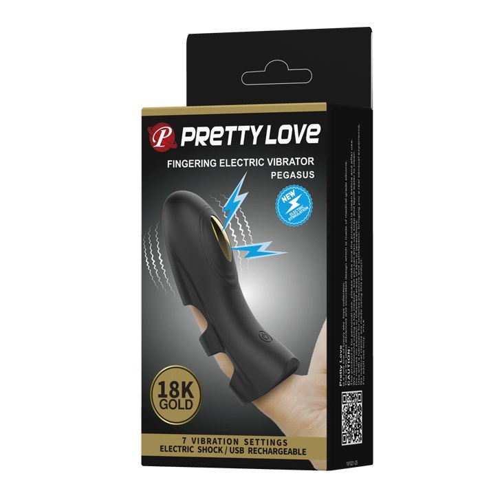 NAKŁADKA Z ELEKTROSTYMULACJĄ PRETTY LOVE – PEGASUS