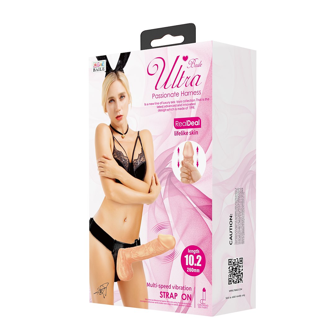 STRAP ON WIBRATOR ULTRA PASSIONATE HARNESS