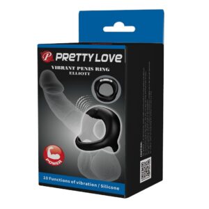 PIERŚCIEŃ PRETTY LOVE VIBRANT PENIC RING ELLIOTT