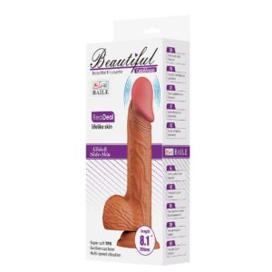 DILDO Z WIBRACJĄ BEAUTIFUL CATOBLEPAS