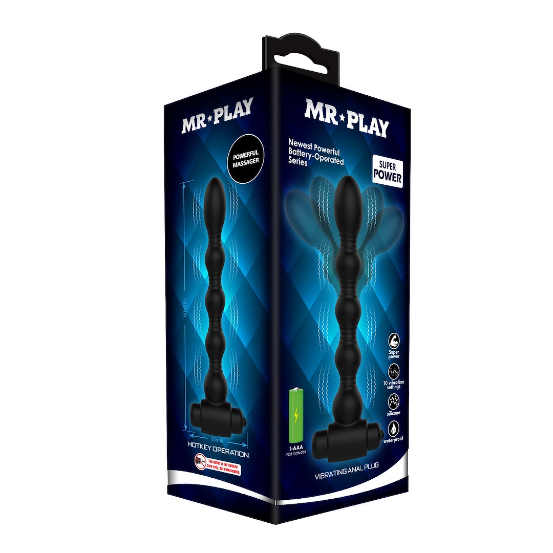 WIBRATOR ANALNY MR PLAY POWERFUL MASSAGER