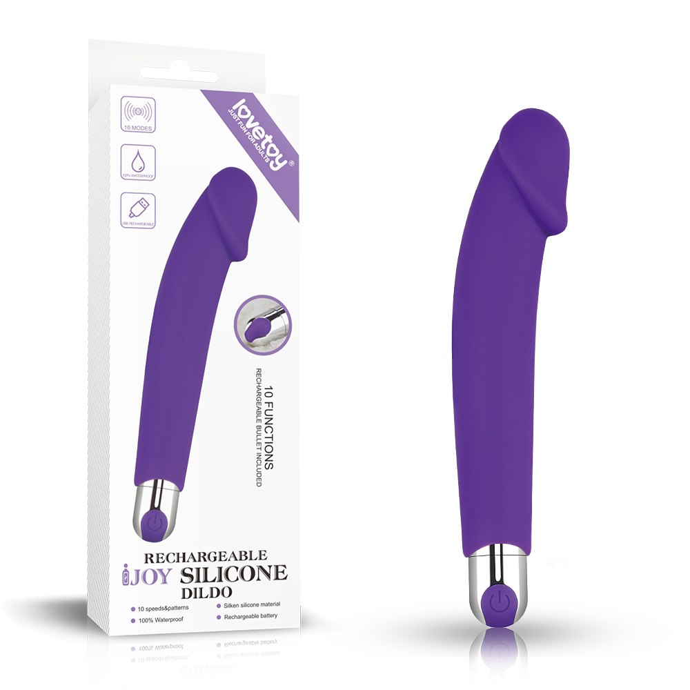 WIBRATOR RECHARGEABLE IJOY SILICONE DILDO