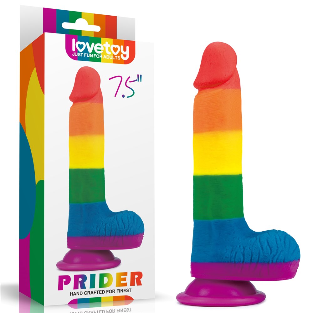 DILDO 7.5'' PRIDER DILDO