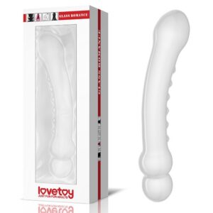 DILDO 7.3" GLASS ROMANCE