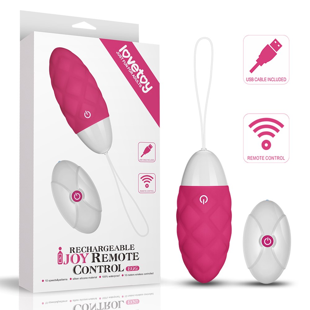 JAJKO IJOY WIRELESS REMOTE CONTROL RECHARGEABLE EGG