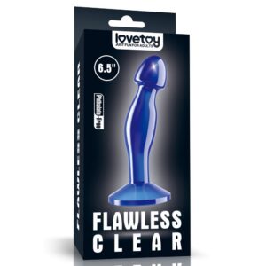 MASAŻER PROSTATY 6.5'' FLAWLESS CLEAR  PROSTATE PLUG