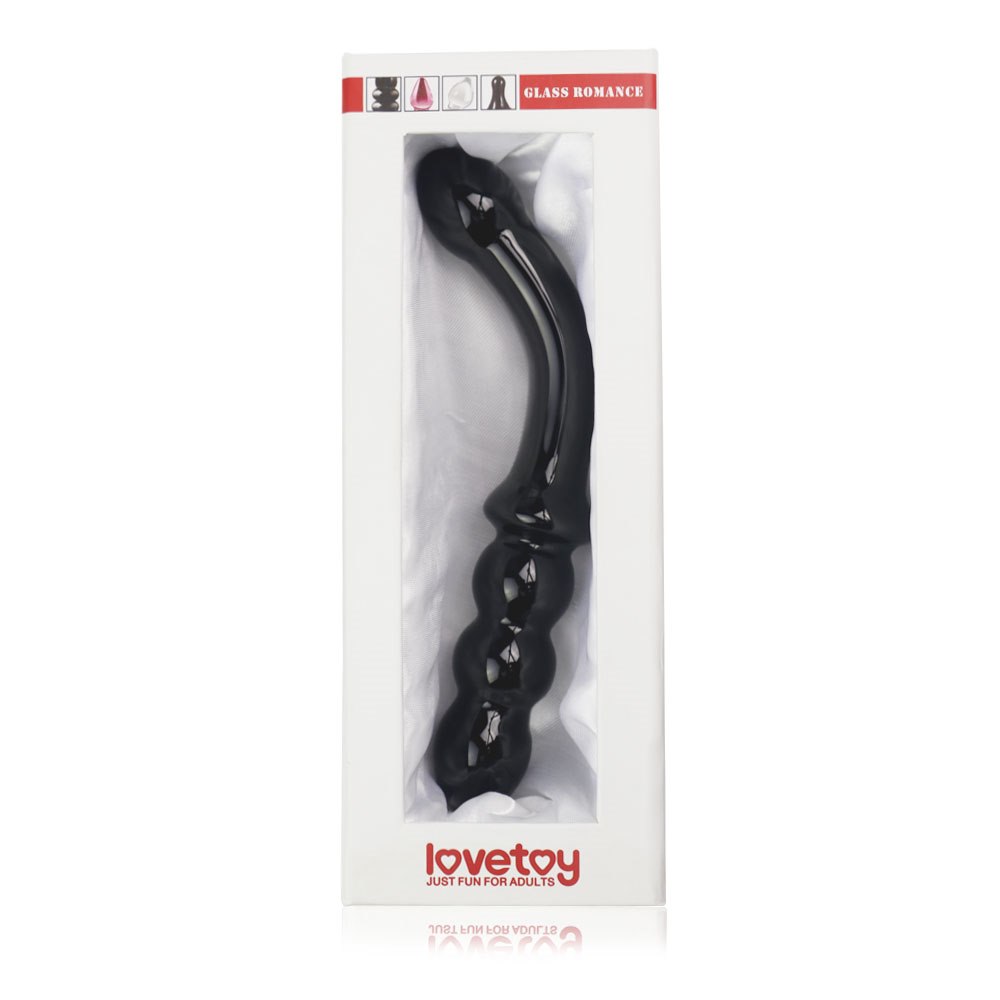 DILDO 7" GLASS ROMANCE