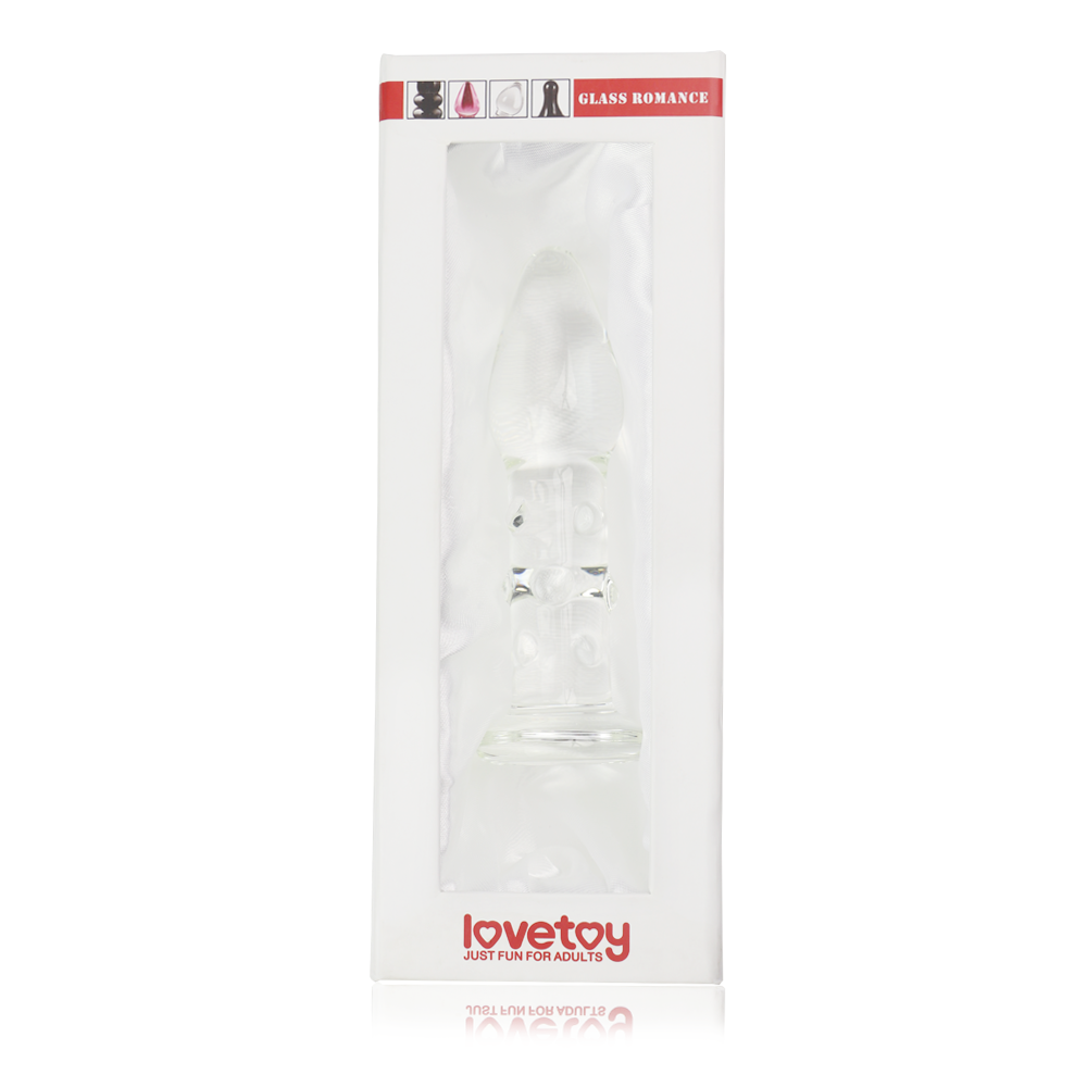 DILDO 5.5" GLASS ROMANCE