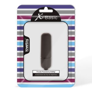 MINIWIBRATOR X-BASIC BULLET MINI 10 SPEEDS CZARNY