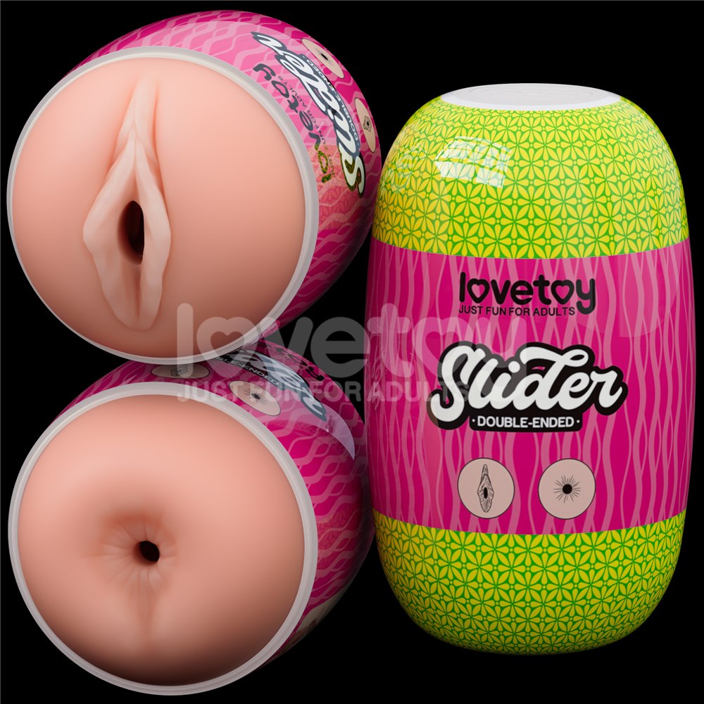 SLIDER DOUBLE-ENDED MASTURBATOR