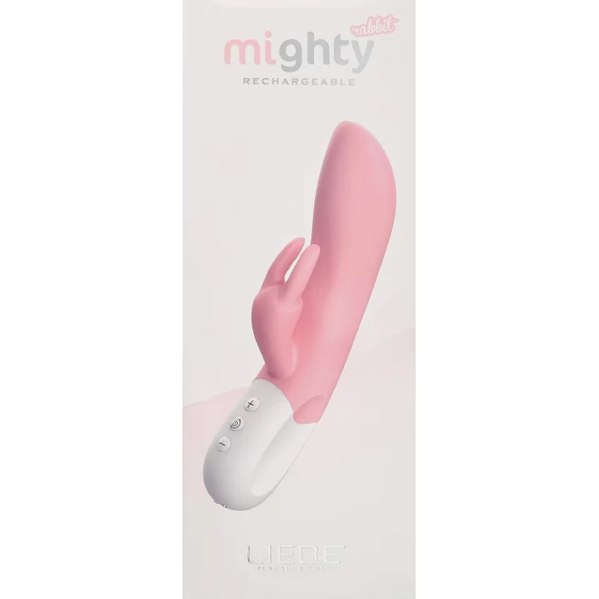 WIBRATOR LIEBE MIGHTY RABBIT RÓŻOWY