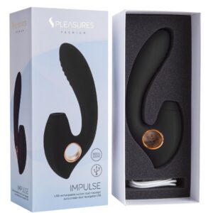WIBRATOR IMPULSE - BLACK / GOLD