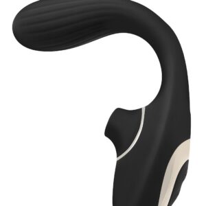 WIBRATOR DUAL SUCTION BLACK