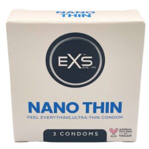 PREZERWATYWY 3 SZT. EXS NANO THIN