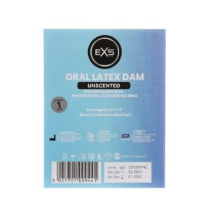 PREZERWATYWY DO SEKSU ORALNEGO EXS ORAL DAM UNSCENTED