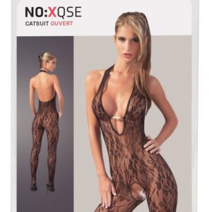 KOMBINEZON CATSUIT WITH PEARLS S/M