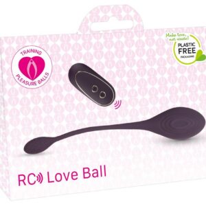 RC SINGLE VIBRATING LOVE BALL