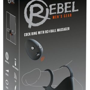 COCK RING WITH RC BALL MASSAGER