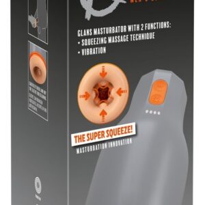 GLANS MASTURBATOR WITH 2 FUNCTIONS