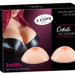 BIUSTONOSZ SILIKONOWY SILICONE BREASTS 400 G