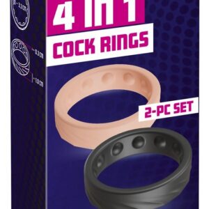 ZESTAW PIERŚCIENI 2-PC GLANS RING SET