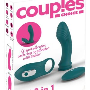 WIBRATOR COUPLES CHOICE RC  3IN1 VIBRATOR