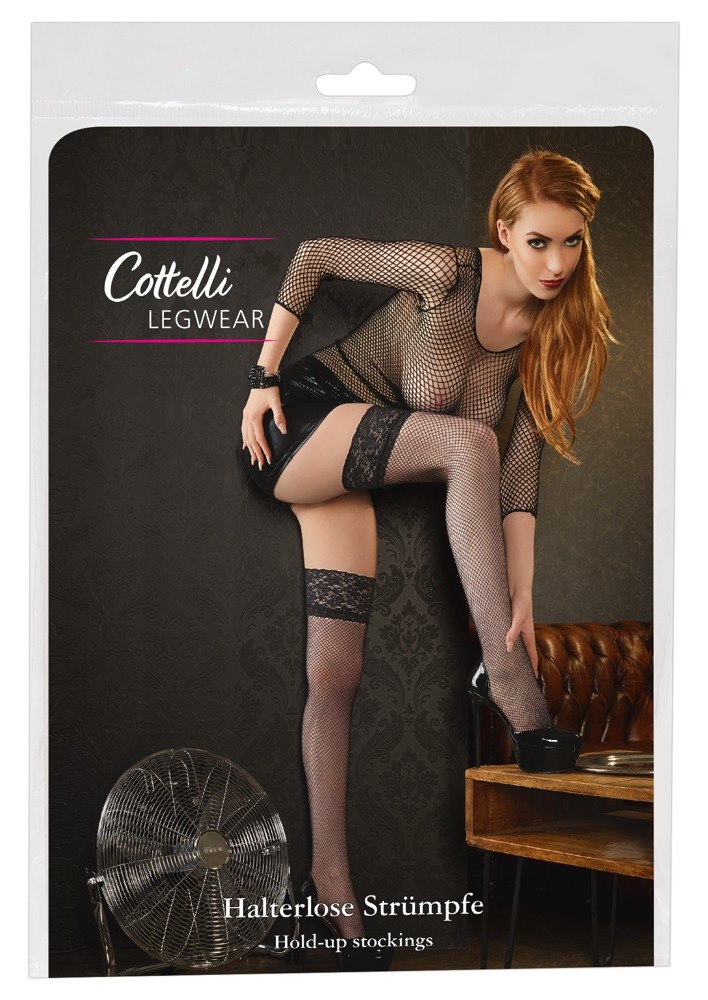 POŃCZOCHY HOLD-UP NET STOCKINGS 7