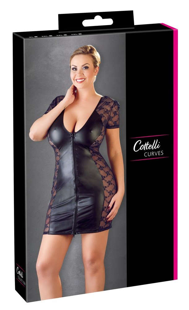SUKIENKA DRESS 2 WAY ZIP 4XL