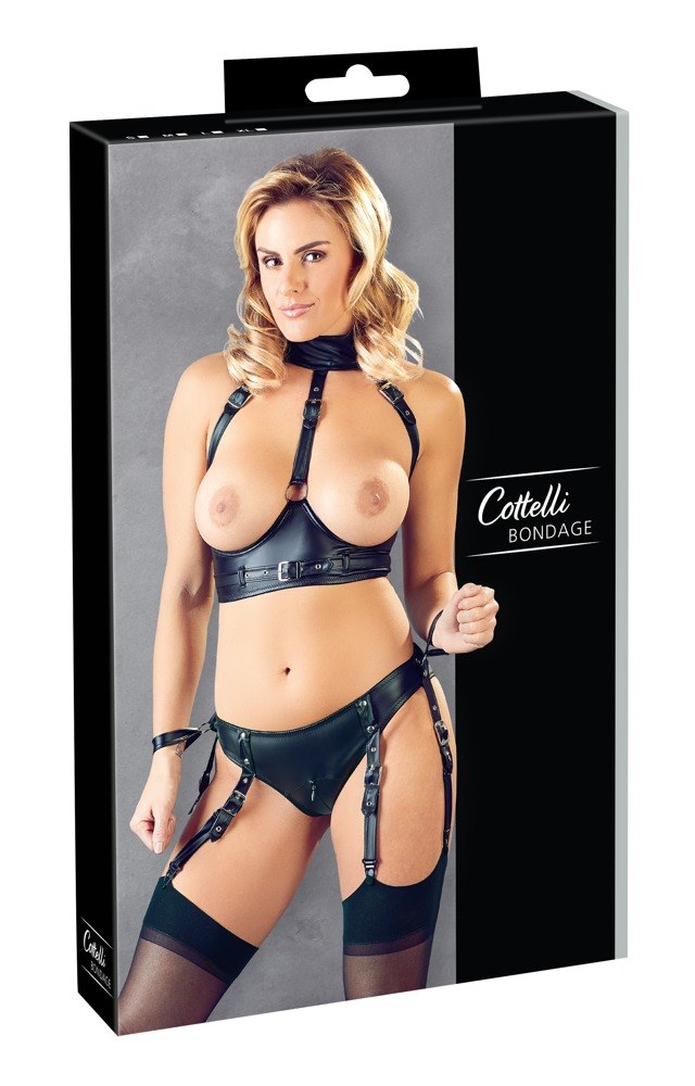 ZESTAW OPEN BRA AND BRIEFS S