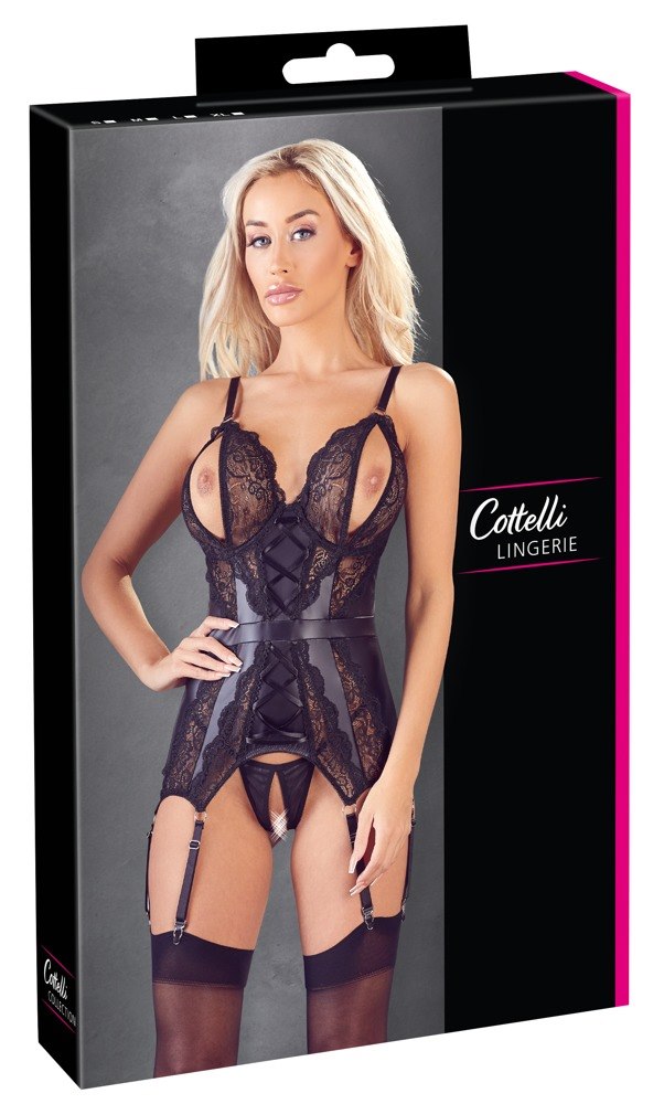 ZESTAW CROTCHLESS BASQUE XL