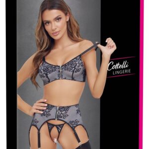 ZESTAW BIELIZNY BRA SET B/W S