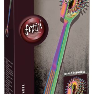 BDSM RAINBOW TRIPLE PINWHEEL