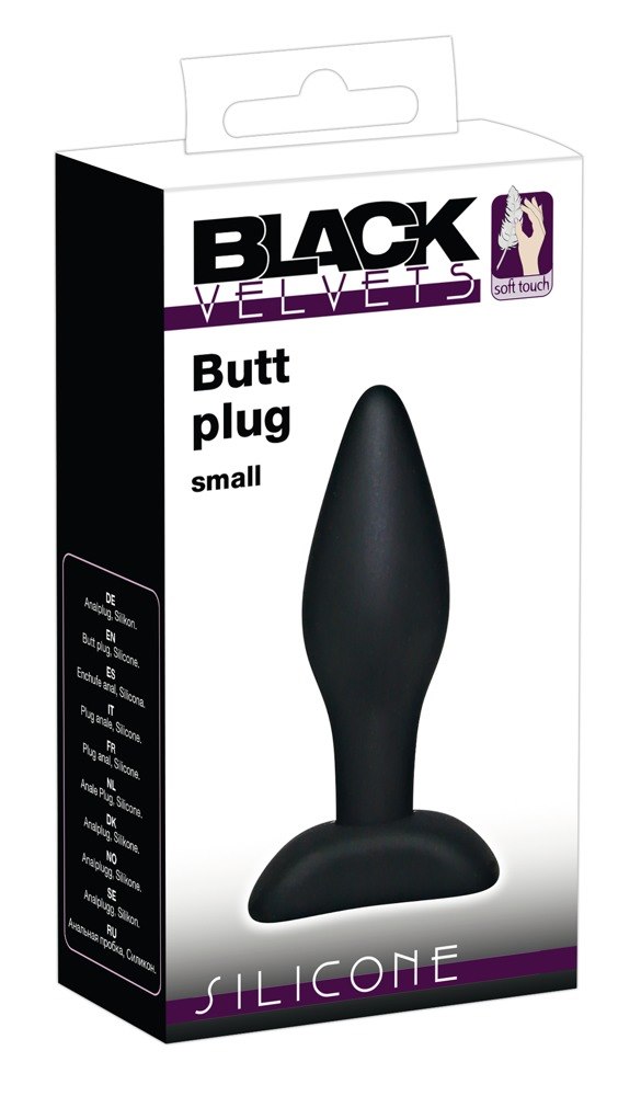 KOREK ANALNY BLACK VELVETS SMALL PLUG