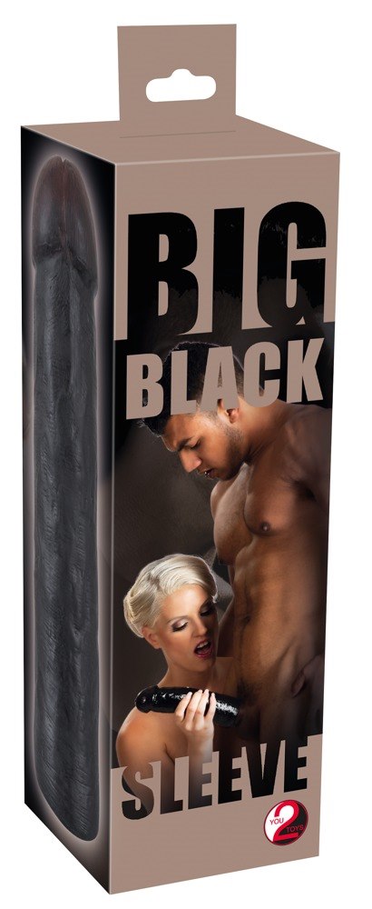 NAKŁADKA PENIS SLEEVE BLACK