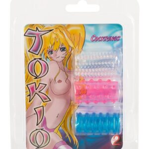 ZESTAW NAKŁADEK TOKIO SLEEVES SILIKON 3ER SET