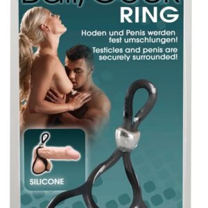 TRIPLE BALL AND COCK RING