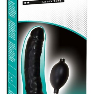 BLOW ME UP LATEX DILDO