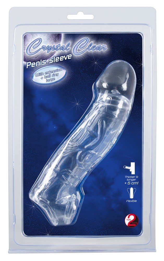 NAKŁADKA CRYSTAL SKIN PENIS SLEEVE