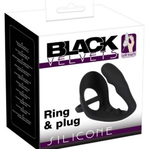 BLACK VELVETS RING & PLUG