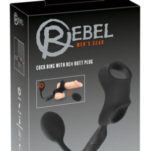 COCK RING WITH RC BUTT PLUG