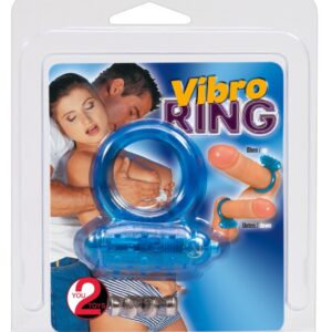 PIERŚCIEŃ VIBRATING COCKRING BLUE