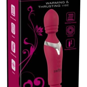 MASAŻER JAVIDA WARMING & THRUSTING VIB
