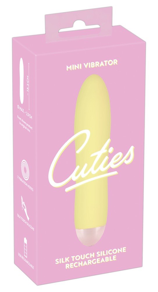 WIBRATOR CUTIES MINI VIBRATOR YELLOW