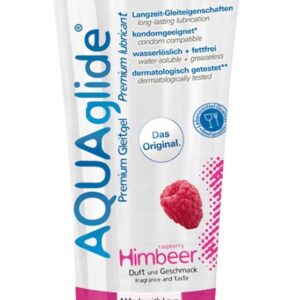 ŻEL SMAKOWY AQUAGLIDE RASPBERRY 100 ML