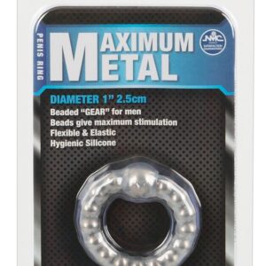 PIERŚCIEŃ MAXIMUM METAL COCK RING