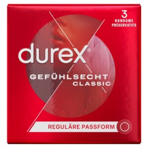 PREZERWATYWY DUREX SENSITIVE 3 PIECES