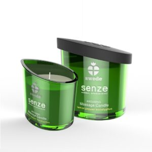 ŚWIECA DO MASAŻU SWEDE AROUSING LEMON PEPPER EUCALYPTUS 150 ML