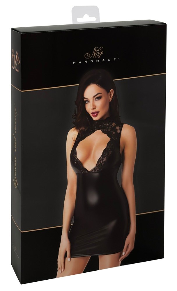 NOIR SUKIENKA LACE M