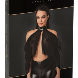 GORSET NOIR BOLERO TULLE M