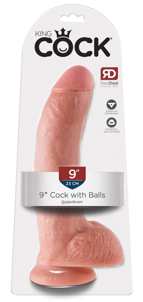 COCK 9" WITH BALLS